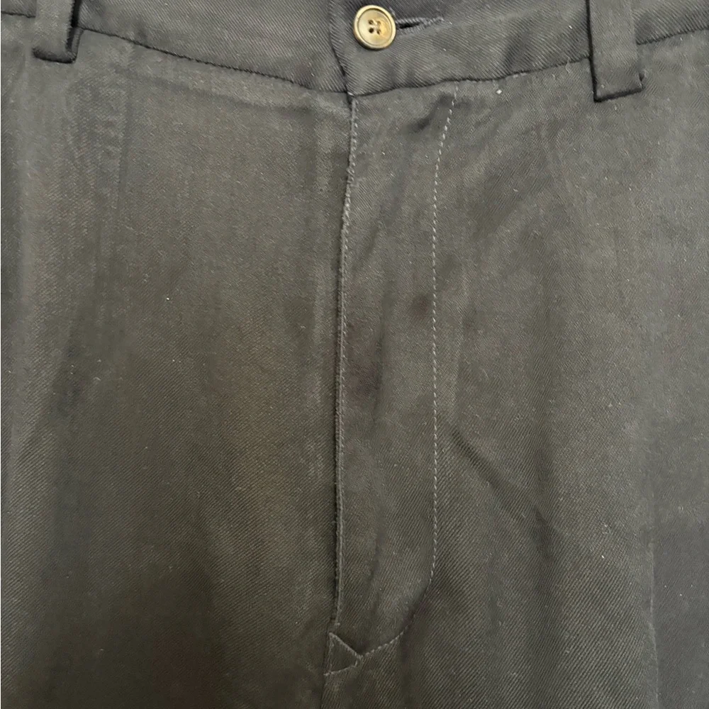 Tommy Bahama Mens Navy Silk Trousers Size‎ 33